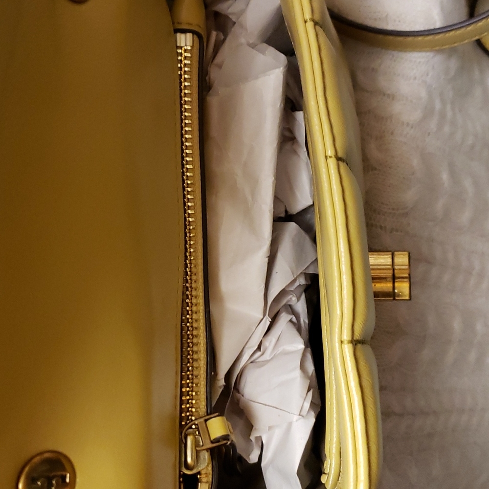 Tory Burch Kira Quilted Small Satchel - Picture 9 of 12